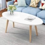 Table Basse Ovale – Style Scandinave